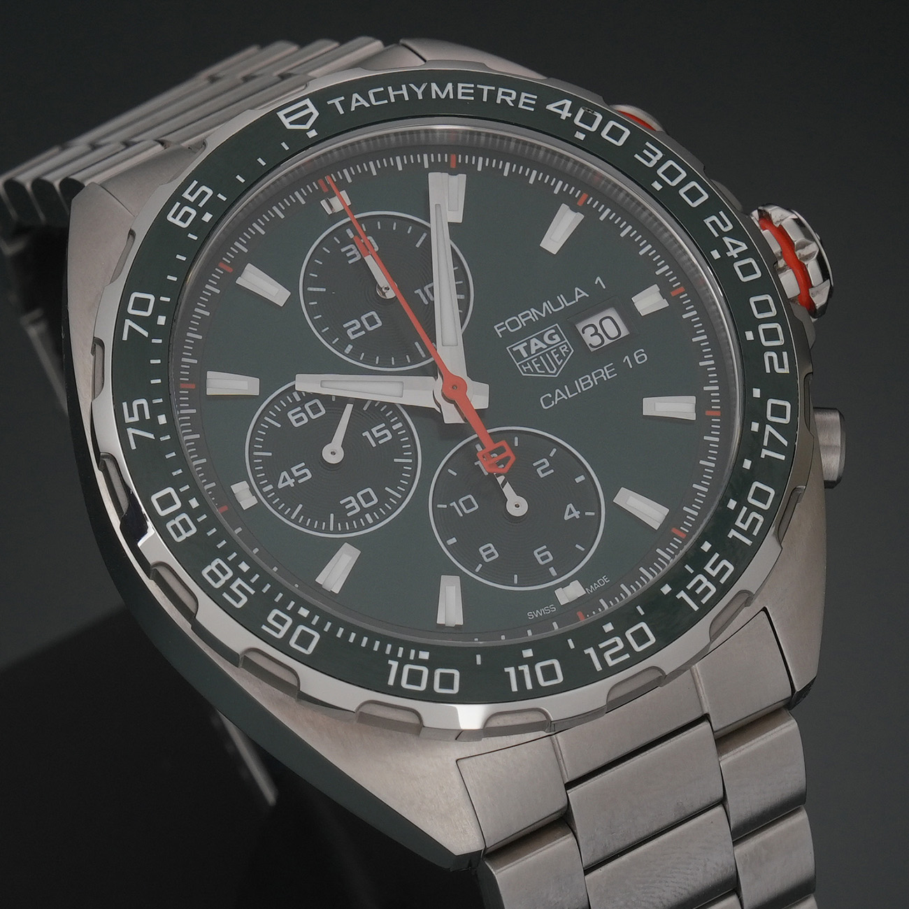 TAG HEUER(USED)태그호이어 포뮬러1 스틸 오토 크로노 CAZ201H